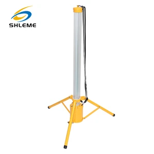 60W LED Work Light Portable Wireless IP65 Waterproof with Tripod DC Power Supply for Workshop 360 Beam Angle Dimmable