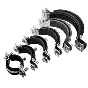 Custom Size PPR Pipe Clamp Rubber Pipe Clamp Conduit Clamp