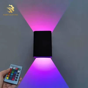 Modern LED Wall Lamp Indoor Fancy Wall Home Decorative Modern Square Residential up and Down Bedroom Wall Lamp Light