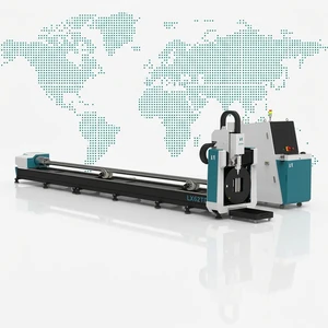 China High Precision Tube Pipe Cnc Laser Cutter Laser Cutting Machine LX62TD Round Pipe Laser Cutting Machine
