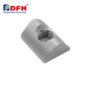 High Grade 30-m4 Thread Zinc Plated Steel Bolts Screws & T Nut Sets For Aluminum Profile Sliding In Square Shape