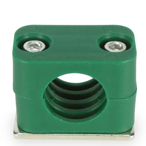 Standard Series Pipe Clamp /Light Duty Hydraulic Pipe Clamps in PP Plastic Aluminium 1500 PSI ( 100 BAR) Tube Pipe Clamps