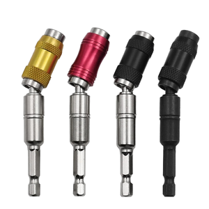 Universal Steel Countersink Drill Bit Adapter with Magnetic Screw Tip for Precision Wood Drilling