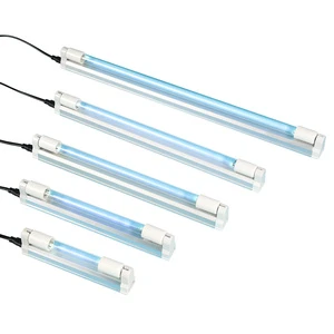 Wholesale Price Hospital Disinfection UVC 254 Lamp Germicidal Light 8W 30W T5 Bracket UV Sterilizer Quartz Tube Ultraviolet Lamp