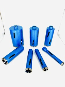 Twist Drill Bit Diamond Core Drill Bits Vacuum Brazed 6mm Shank 330mm Length for Marble Masonry Drilling Long Service Life