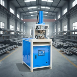 Hydraulic Angle Cutter 90 Degree Steel Pipe Hole Cutting & Square Tube Drilling Machine