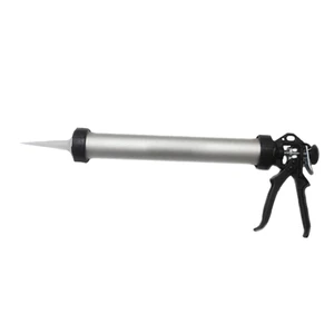 Homey Professional Sealant Caulking Gun Industrial Grade Manual Aluminum Barrel Steel Construction Adhesive Silicone Sealant