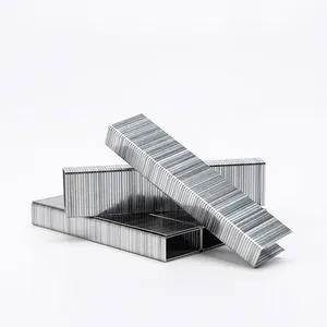 Factory Wholesale 8010 Staple Sofa Furniture 80 Series Industrial Code Nails Furniture Pneumatic Gun U-shaped Nails for Sale