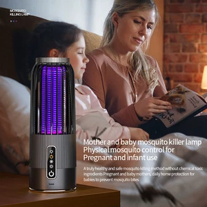 Outdoor Indoor Waterproof Electric Mosquito Lamp Fly Zapper Killer Effective For Home Patio Office Courtyard