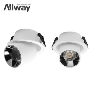 New Arrival Adjustable Aluminum Housing Dimmable Show 20W Round Shape COB LED Spotlight