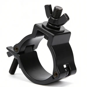 360 Degree Rotatable O-Clamp, 2 Inch Pipe Clamp for Stage Lighting and Truss Mounting