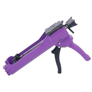 Dual-thrust grout sealant gun, dual-tube two-component grout sealant gun, labor-saving grout sealant filling and gluing gun