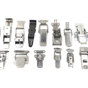 Stainless Steel 304 Toggle Latch Nickel Plated Zinc Finish Spring Loaded Box Clamp Lock Hardware Product