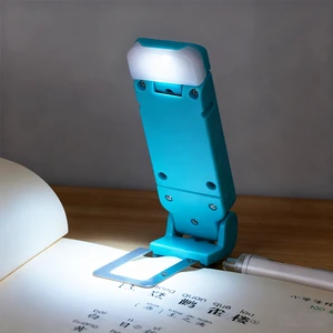 3 Light Colors Eye-Protection Night Book Light USB Rechargeable Clip on LED Book Lights for Reading in Bed