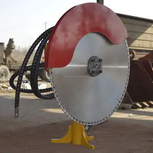 Powerful Hydraulic Granite Cutting Saw From China Manufacturer for Rock with Core Motor Component
