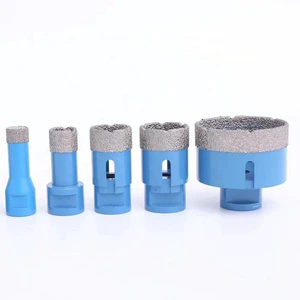 6 - 130 mm Vacuum Brazed Porcelain Tile Drill Bit