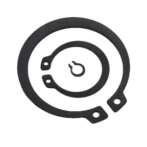 OEM Carbon Steel Mn Grade 4.8 Class 8.8 Black Oxide Circlips for Shaft Type a External Retaining Ring GB 894