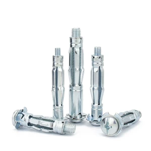 Steel Galvanized Sleeve Expansion Screw Plasterboard Hollow Wall Anchor