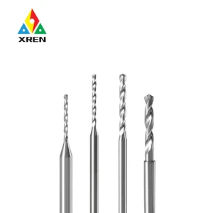 Custom Extra-Length Tungsten Carbide Drill Bits Hard Metal Hardened Steel for Small Hole Twist for Machine Tools Copper Aluminum