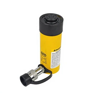 10 Ton Hydraulic Lifting Jack RC-1010 257mm Stroke, Single Action Oil Cylinder for Factory Overhaul, Equivalent to ENERPAC