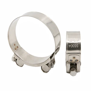Heavy Duty Single Bolt Stainless Steel Swivel Clamp Automotive Hose Clamps Inch/Metric Hardware Tools