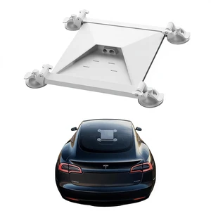 Starlink Mini Car Roof Suction Mount Stand 4 Vacuum Cups No Drill Adjustable ABS PC Bracket RV Boat Sunroof Windshield Window