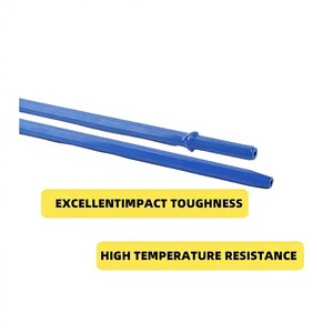 7 Degree Tapered Carbide Drill Pipe H22 Hexagon Rock Drilling Tool for Coal Mining High Strength Forged