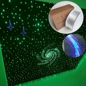 0.75mm 2700m LED Fiber Optic Cable Light for Starry Ceiling