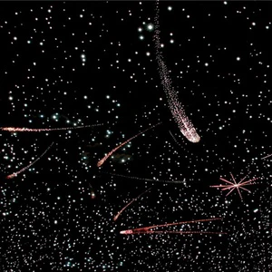 27W Power Twinkle Shooting Star RGB Fiber Optic Lamp LED Light Source Ceiling Lamp with Aluminum Body