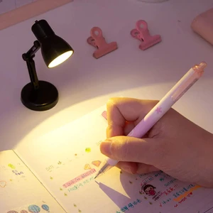 Folding Reading Lamp Premium Desk Light with Smooth Surface Gentle Illumination for Study Bedroom Living Room Table Lights