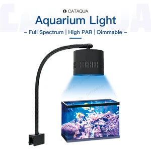 Waterproof Dimmable Full Spectrum Aluminum Low Heat Aquarium Led Grow Light for Other Aquaculture Equipment