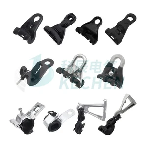 High Power ABC Accessories Suspension Clamp with Tension Bracket Steel and Aluminum Alloy Material