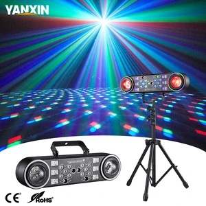 Portable All-in-one LED DJ Light Bar With Tripod Stand RGB Sound Activated DMX Stage Effect Light for Disco Wedding Party Club