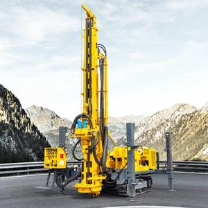Reverse Circulation Drill Rotary Drilling Rig Diesel Engine Pump Crawler Mobility Max 400m Drilling Depth for Precision