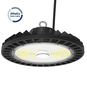 Fast Delivery 150W 240W Power Selectable 4000K 5000K Aluminum IP65 LED High Bay Light For Warehouse Car Wash Garage