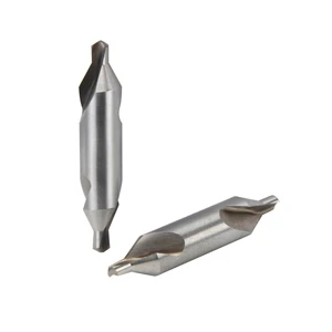 Nesen High Concentricity a Type HSS Center Drill 120 Degree Point Angle Integral Forming Stable Running Ensure Accurate Drilling