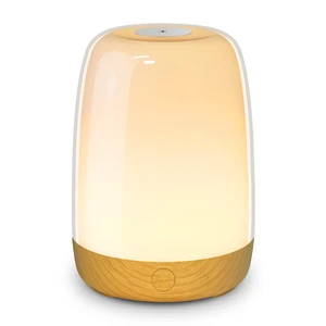 A100 White Rechargeable Night Light 16 Colors RGB Touch Control Baby Room Nursery Bedside Lamp