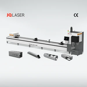 JQLASER 2000W Small Diameter Metal Pipe Laser Cutting Machine 15-160mm Fiber Laser Tube Cutter