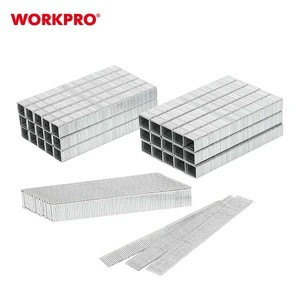 WORKPRO 7500pc Staples Q235 U Type Nail Staple in 10mm T50 12mm T50 15mm Sizes 7500pc Pack