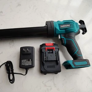 Cordless Electric Glass Caulking Sewing Glue Gun Spill-Proof Design LED Handheld Lithium Battery Model AKX-51 DIY Construction
