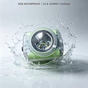 M40A Recharged Cordless Industrial IP68 Waterproof LED Miner Headlamp With 7000mAh Li-Ion Battery