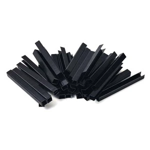 Precision Engineered U Shaped Nails for Pneumatic Tools Black Coated 1013 Black Coated Galvanized Iron Staples