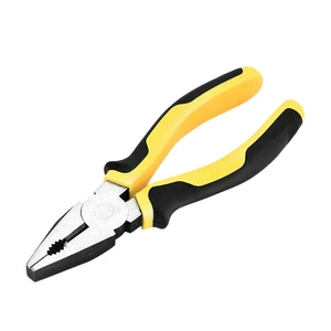 Heavy Duty Steel Combination Pliers With Crimping Wire Stripping & Cutting Functions-Multi-Purpose DIY Hand Tool