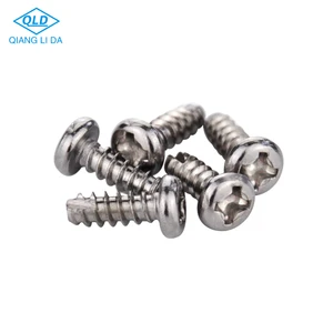 GB T13806.2 Phillips Pan Head Self-Tapping Screw with Cut Tail Precision Fasteners for Machinery Self Tapping Screw