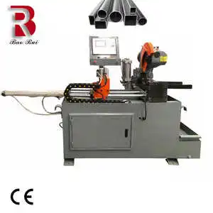 Automatic CNC MC315SL Hydraulic Pipe Cutting Machine Alloy Stainless Steel Aluminum Plastic Gear Motor Pump High Productivity