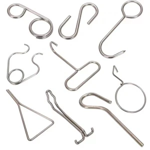 Customized Stainless Steel Wire Form Clip For Industrial Use Spiral Style Wire Bending Tool