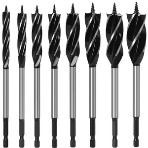 HSS Countersink Drill Bit 4 Flutes Hex Shank 8-35mm Fast Cut 110mm Metal Drilling Tool Customized ODM/OEM