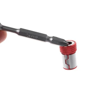 Strong All-Metal Electric Screwdriver Bits with Anti-Slip Magnetic Ring Positioning and Detachable Features