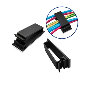 Self Adhesive Cable Management Clips Cable Organizers Sticky Wire Clips Cord Holder