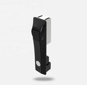 Modern Multi-Point Latch Panel Lock Smart Lock Industrial Distribution Black Powder Coated Zinc-die Casting Key Material Lock